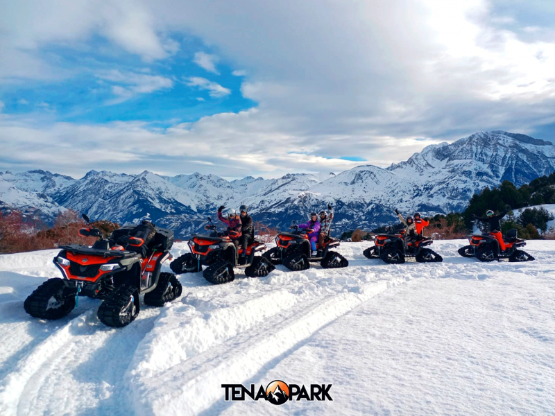 Motos de nieve 4×4 Tena Park