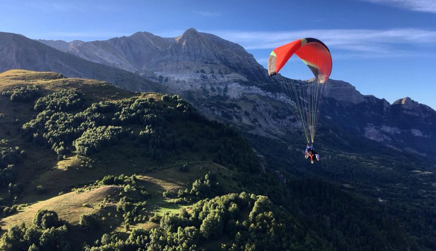 Vuelo en Parapente