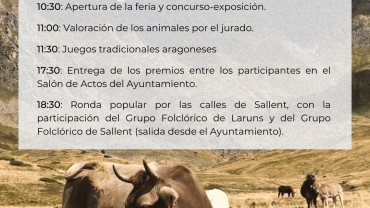 Feria del ganado de Sallent de Gállego