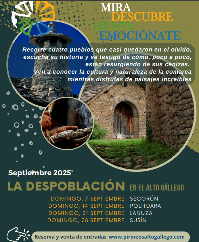 Visitas guiadas: Despoblación en el Alto Gállego