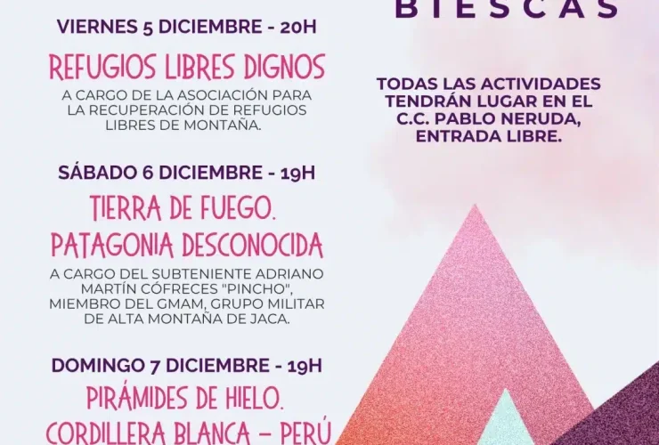 Jornadas de montaña Biescas 2025